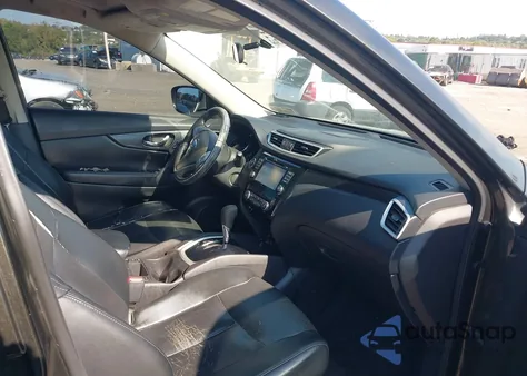 2015 Nissan Rogue Sl из США, поврежденный, VIN 5N1AT2MV7FC911278